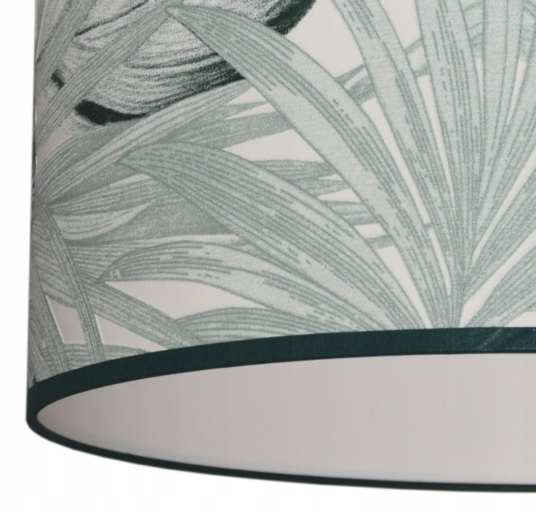 Lampa wisząca Abażur Liście Zielone PRIMAVERA - stożek B 40 - detal