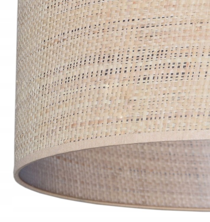 Lampa wisząca Abażur Rafia CARINI - stożek B 40 - detal