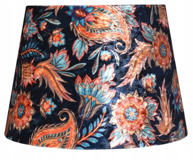 Lampa wisząca Abażur Kwiaty Orientu PANCA - stożek B 44 - zgaszony