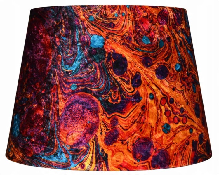 Lampa wisząca Abażur Lawa PANCA - stożek B 40 - zgaszony