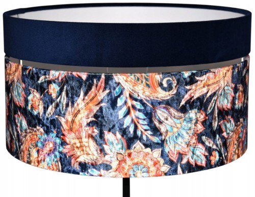 Abażur Kwiaty Orientu PANCA - podwójny 40 - zgaszony 1