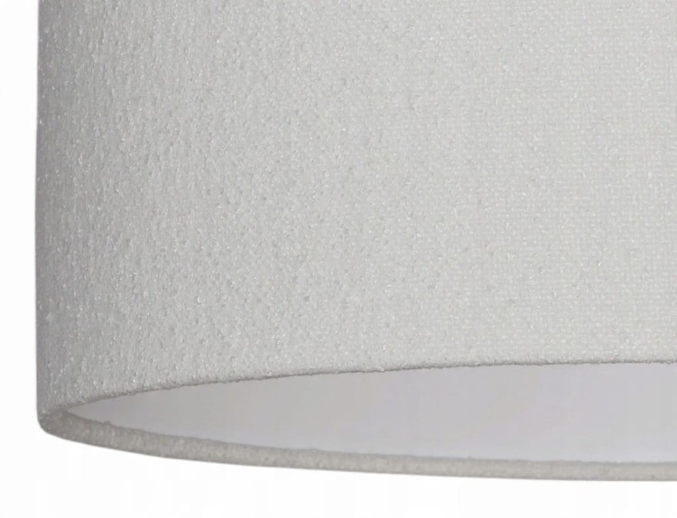 Lampa wisząca Abażur biały Boucle VENOSA - stożek B 44 - detal