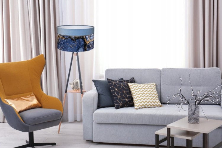 Abażur Geody 03 PANCA - podwójny 40 - aranżacja 1