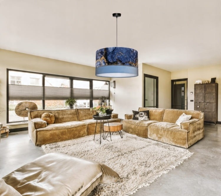 Abażur Geody 03 PANCA - podwójny 40 - aranżacja 2