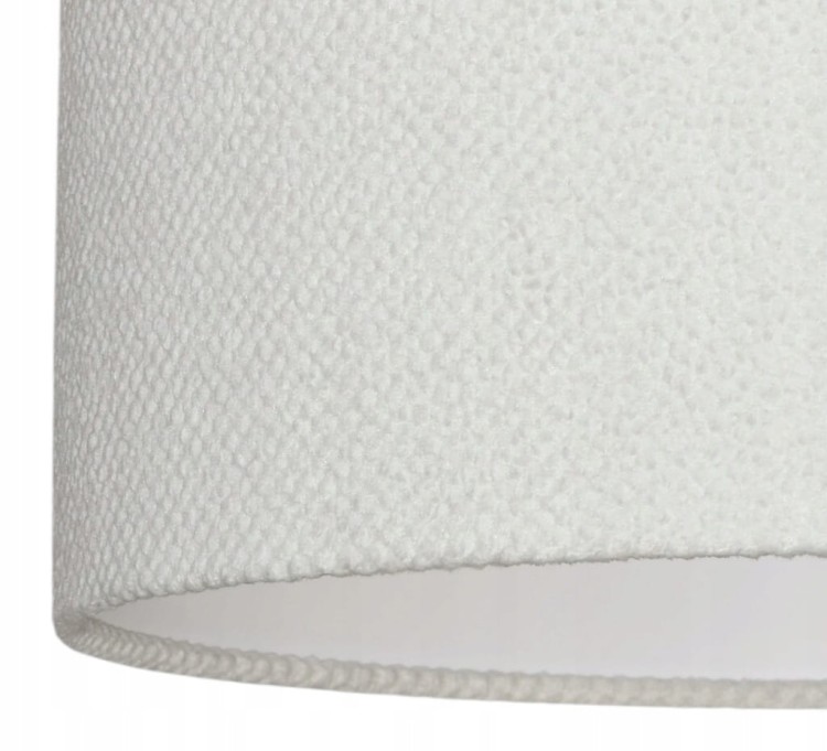 Lampa wisząca Abażur biały AREZZO - stożek B 40 - detal