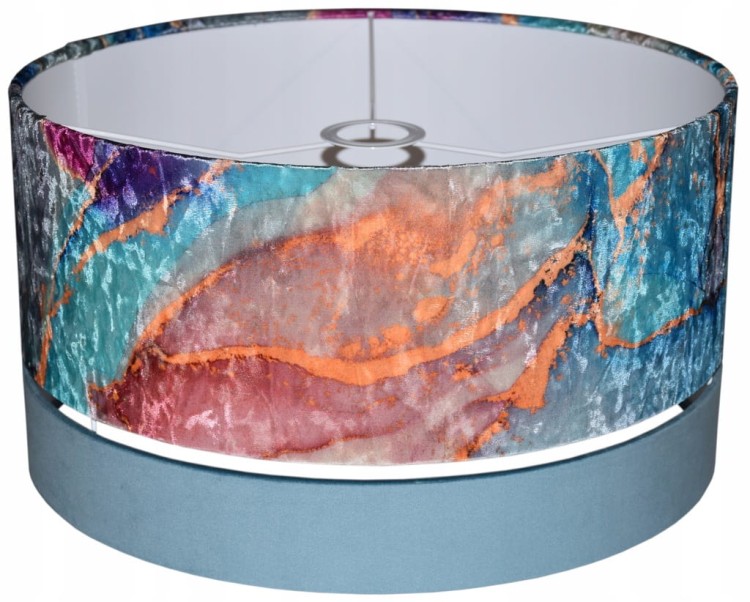 Abażur Geody 02 PANCA - podwójny 40 - mocowanie