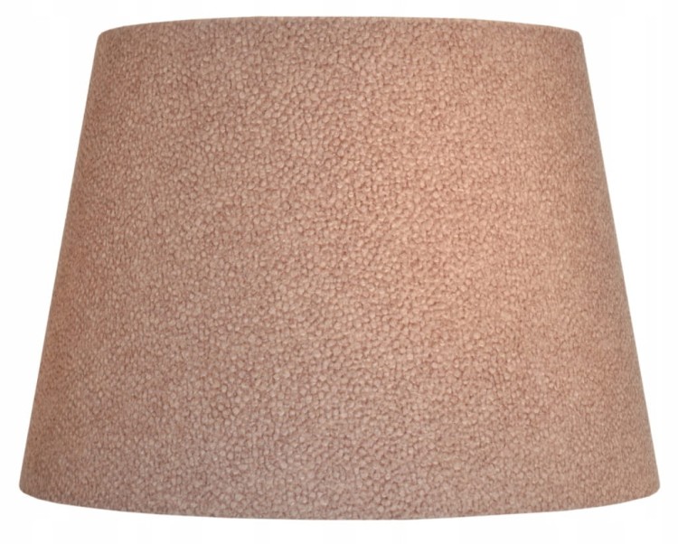 Lampa wisząca Abażur pudrowy róż AREZZO - stożek B 44 - zgaszony