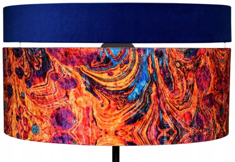 Abażur Lawa PANCA - podwójny 40 - zgaszony 2