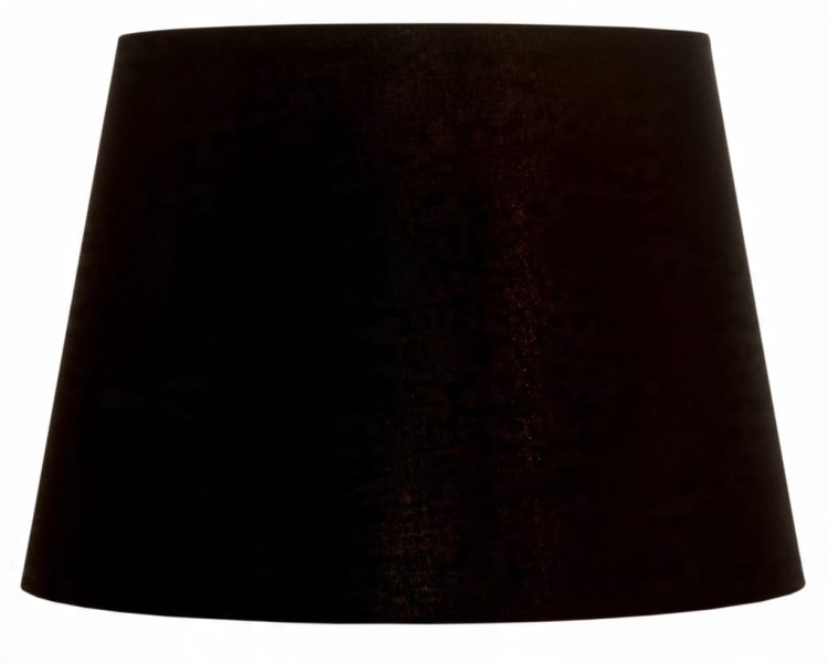 Lampa wisząca Abażur czarny + złoty MIRANO - stożek B 44 - zgaszony