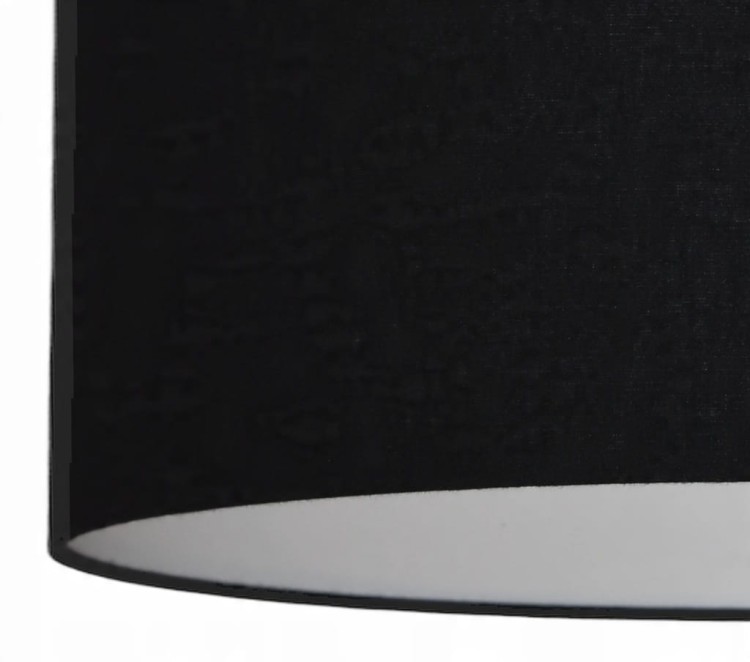 Lampa wisząca Abażur czarny MIRANO - stożek B 40 - detal