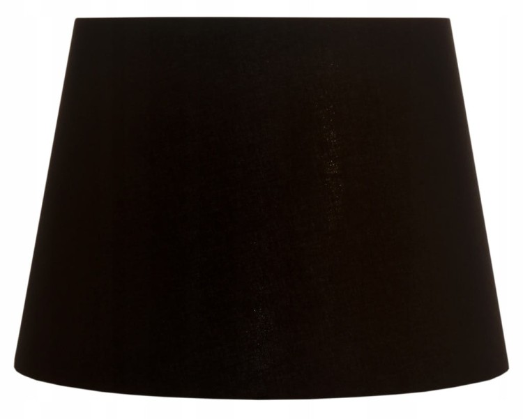 Lampa wisząca Abażur czarny MIRANO - stożek B 44 - zgaszony