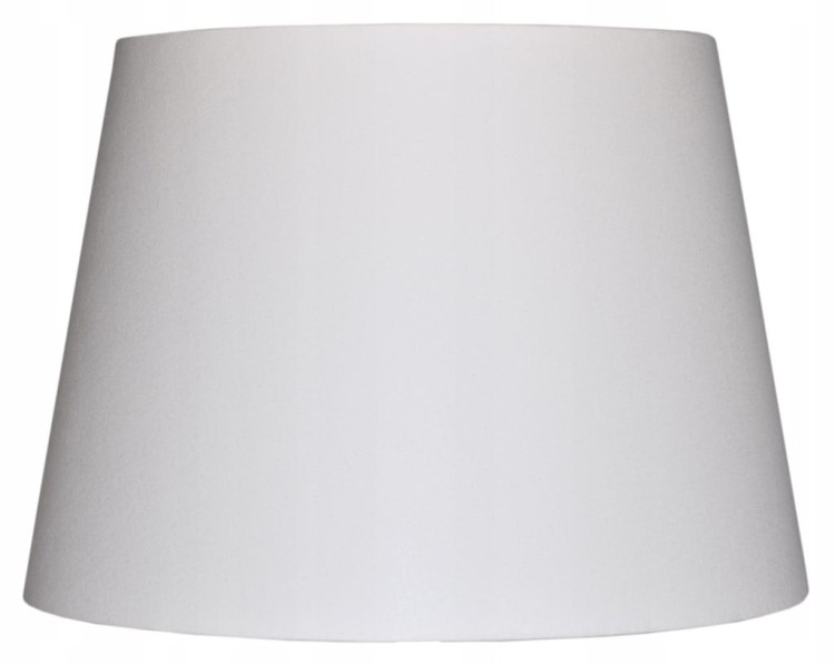 Lampa wisząca Abażur biały MIRANO - stożek B 40 - zgaszony