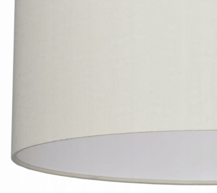 Lampa wisząca Abażur kremowy MIRANO - stożek B 40 - detal