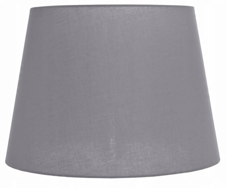 Lampa wisząca Abażur brudny szary MIRANO - stożek B 40 - zgaszony