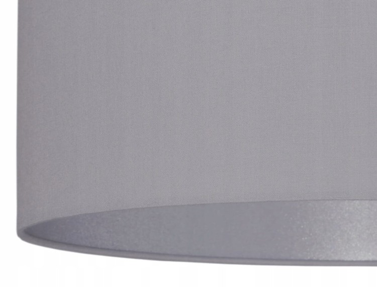 Lampa wisząca Abażur brudny szary MIRANO - stożek B 40 - detal