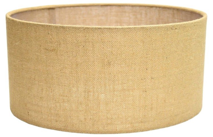 Abażur beżowy Juta ROCCA - walec 40