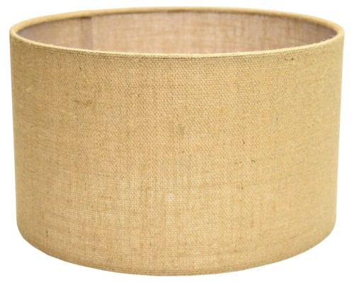 Abażur beżowy Juta ROCCA - walec 20