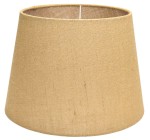 Abażur beżowy Juta ROCCA - stożek B 40