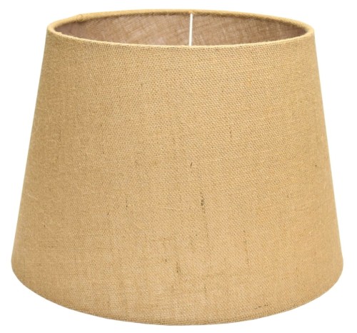 Abażur beżowy Juta ROCCA - stożek B 40