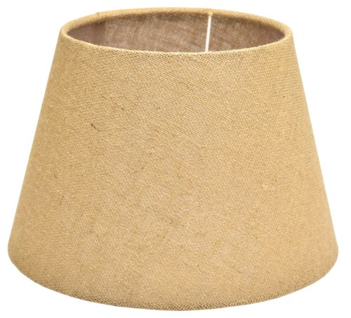 Abażur beżowy Juta ROCCA - stożek B 30