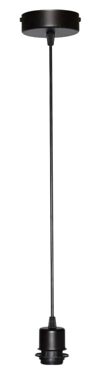 Zawieszenie Czarne VILLARO E27 90