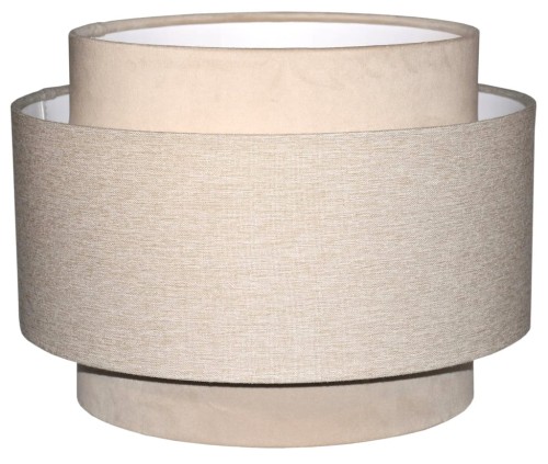 Abażur beżowy AVOLA - tort 35