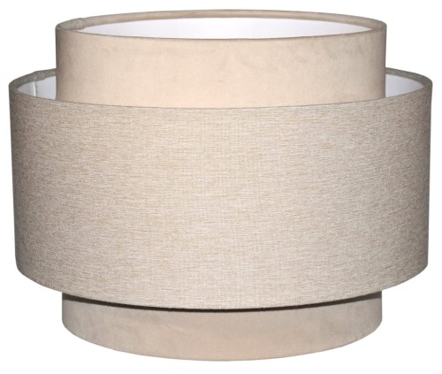 Abażur beżowy AVOLA - tort 45