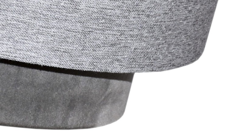 Abażur szary AVOLA - tort 35 - detal 3