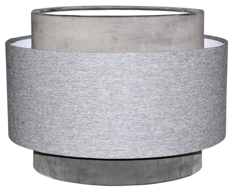 Abażur szary AVOLA - tort 35