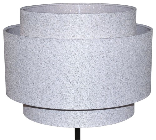 Abażur perłowy ANDRIA - tort 45 - zgaszony 1