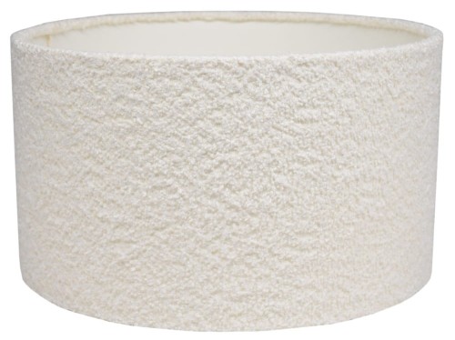 ABAŻUR kokosowa biel Grube - Boucle COREDO - walec 30