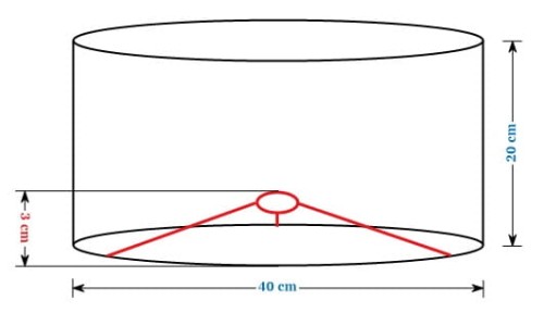 ABAŻUR kokosowa biel Grube - Boucle COREDO - walec 40