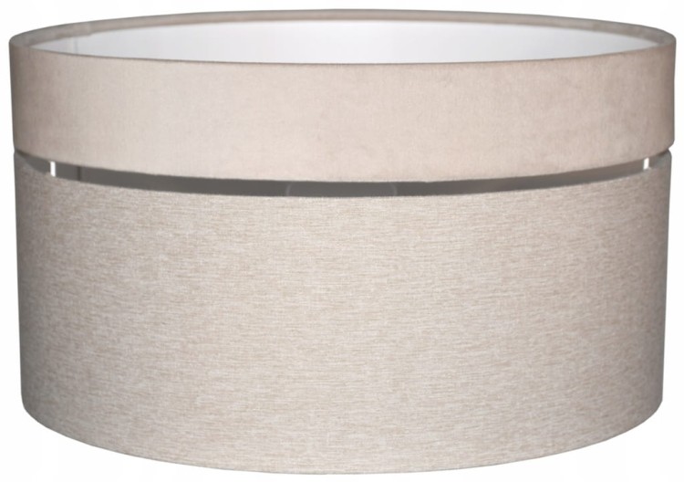 Abażur beżowy AVOLA - podwójny 40