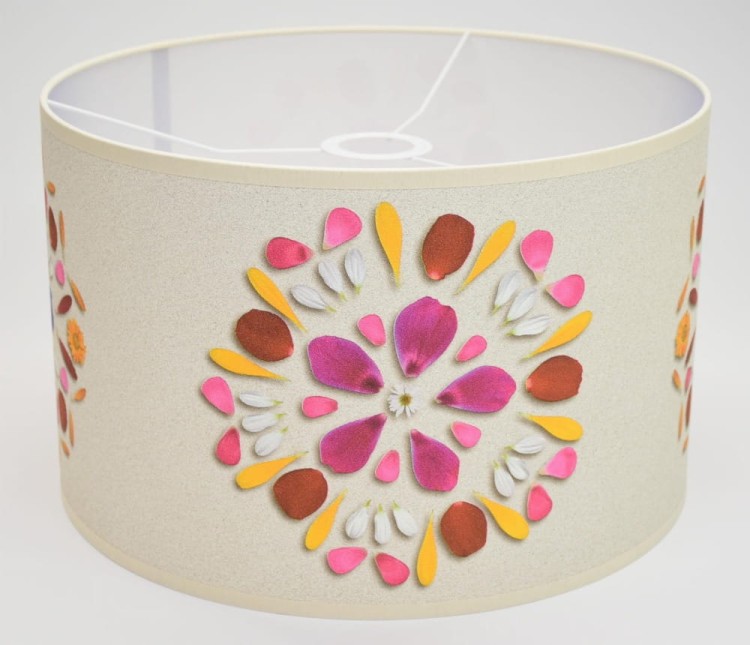 ABAŻUR Płatki Kwiatów (A) - walec 35