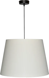 Lampa wisząca Abażur kremowy MIRANO - stożek B 40