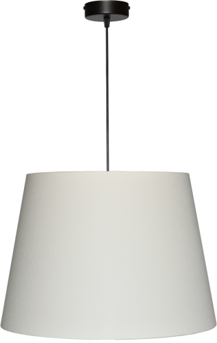 Lampa wisząca Abażur kremowy MIRANO - stożek B 40