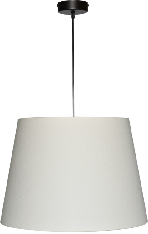Lampa wisząca Abażur kremowy MIRANO - stożek B 40