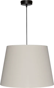 Lampa wisząca Abażur beżowy MIRANO - stożek B 44