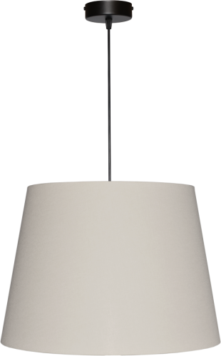 Lampa wisząca Abażur beżowy MIRANO - stożek B 40
