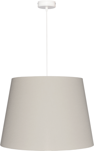 Lampa wisząca Abażur beżowy MIRANO - stożek B 40