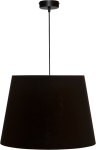 Lampa wisząca Abażur czarny MIRANO - stożek B 44