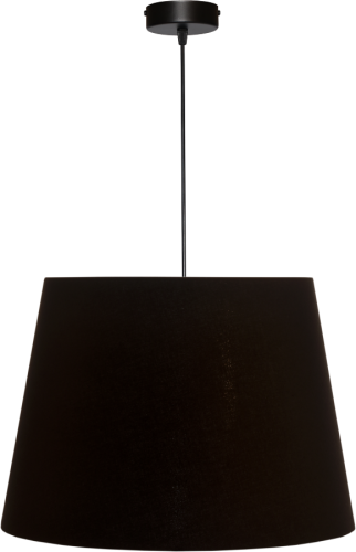 Lampa wisząca Abażur czarny MIRANO - stożek B 44