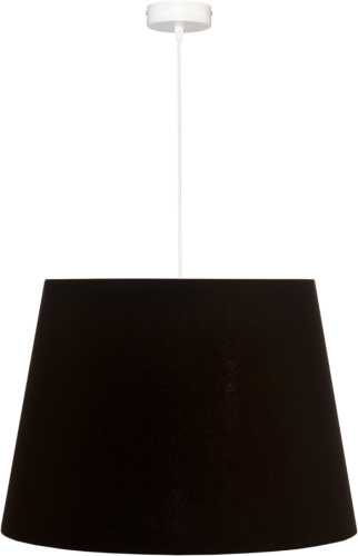 Lampa wisząca Abażur czarny MIRANO - stożek B 44
