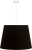 Lampa wisząca Abażur czarny MIRANO - stożek B 44