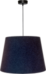 Lampa wisząca Abażur granatowy + złoty AREZZO - stożek B 44