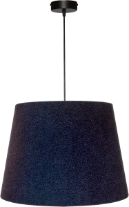  Lampa wisząca Abażur granatowy + złoty AREZZO - stożek B 40