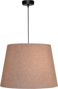 Lampa wisząca Abażur pudrowy róż AREZZO - stożek B 40
