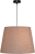 Lampa wisząca Abażur pudrowy róż AREZZO - stożek B 40