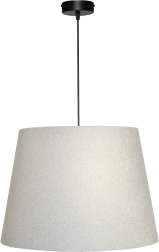 Lampa wisząca Abażur biały AREZZO - stożek B 44