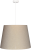 Lampa wisząca Abażur złoty LATINA - stożek B 44